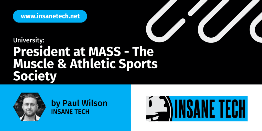 President at MASS – The Muscle Athletic Sports Society